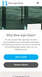 Mobile Screenshot of newageglass.com.au